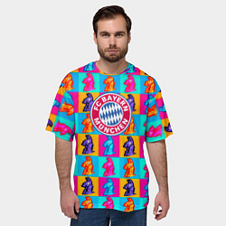 Футболка оверсайз мужская Fortnite x Bayern, цвет: 3D-принт — фото 2