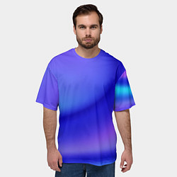 Футболка оверсайз мужская The color is multicolored, цвет: 3D-принт — фото 2