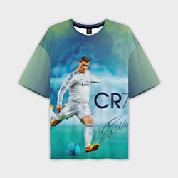Мужская футболка оверсайз CR Ronaldo