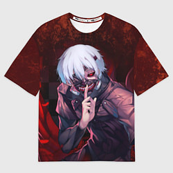 Футболка оверсайз мужская Токийский Гуль, цвет: 3D-принт