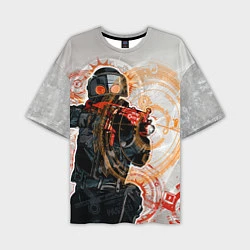 Мужская футболка оверсайз Counter-Strike: SWAT