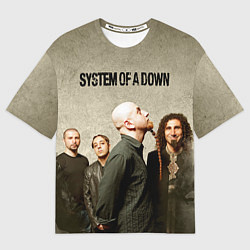 Футболка оверсайз мужская System of a Down, цвет: 3D-принт