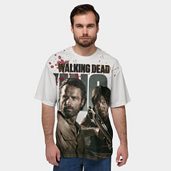Футболка оверсайз мужская Walking Hunters, цвет: 3D-принт — фото 2