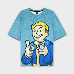 Мужская футболка оверсайз Fallout: It's okey