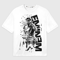 Футболка оверсайз мужская Eminem Rap, цвет: 3D-принт