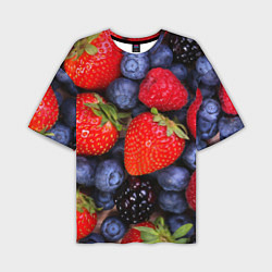 Мужская футболка оверсайз Berries