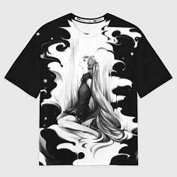 Футболка оверсайз мужская Hatsune Miku, цвет: 3D-принт
