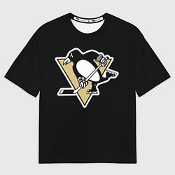 Футболка оверсайз мужская Pittsburgh Penguins: Malkin, цвет: 3D-принт