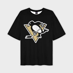 Мужская футболка оверсайз Pittsburgh Penguins: Crosby