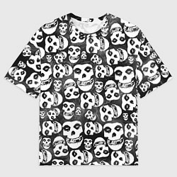 Футболка оверсайз мужская Misfits Pattern, цвет: 3D-принт