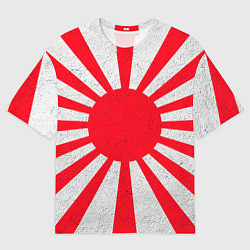 Футболка оверсайз мужская Япония, цвет: 3D-принт