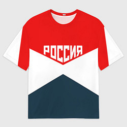 Футболка оверсайз мужская Форма России, цвет: 3D-принт