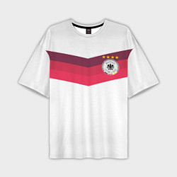 Мужская футболка оверсайз Сборная Германии по футболу
