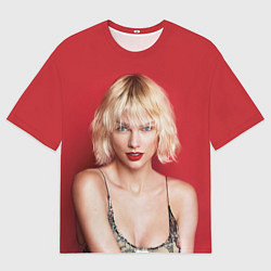 Мужская футболка оверсайз Taylor Swift