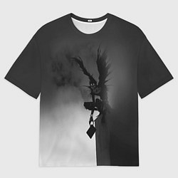 Футболка оверсайз мужская Тетрадь смерти 6, цвет: 3D-принт