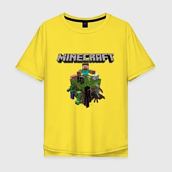 Мужская футболка оверсайз Minecraft Units