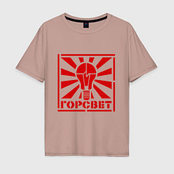 Мужская футболка оверсайз Горсвет