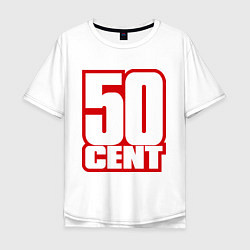 Мужская футболка оверсайз 50 cent