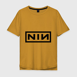 Мужская футболка оверсайз Nine inch nails