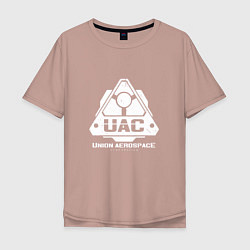 Мужская футболка оверсайз UAC