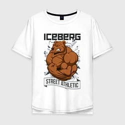 Мужская футболка оверсайз Bear | Iceberg