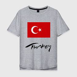 Мужская футболка оверсайз Turkey