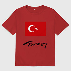Мужская футболка оверсайз Turkey