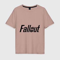 Мужская футболка оверсайз Fallout