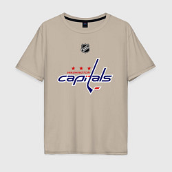 Мужская футболка оверсайз Washington Capitals: Ovechkin 8