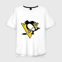 Мужская футболка оверсайз Pittsburgh Penguins: Malkin 71
