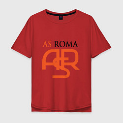 Футболка оверсайз мужская Roma ASR, цвет: красный