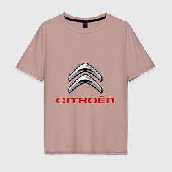 Мужская футболка оверсайз Citroen