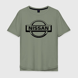 Мужская футболка оверсайз Nissan club