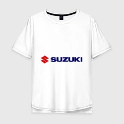 Мужская футболка оверсайз Suzuki