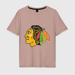 Мужская футболка оверсайз Chicago Blackhawks: Kane