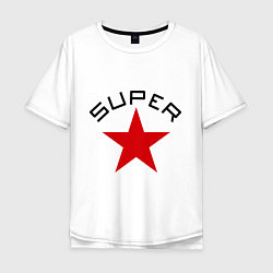 Мужская футболка оверсайз Super Star