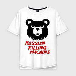 Мужская футболка оверсайз Russian Killing Machine