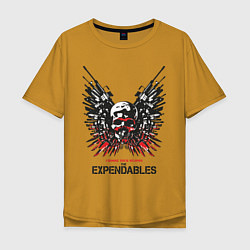 Мужская футболка оверсайз Expendables: Choose tour weapon