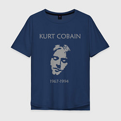 Мужская футболка оверсайз Kurt Cobain: 1967-1994