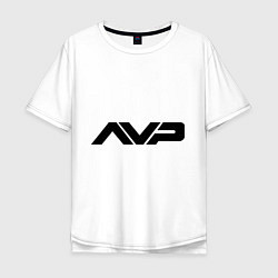 Футболка оверсайз мужская AVP: White Style, цвет: белый