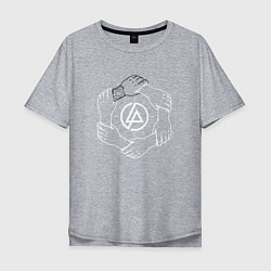 Мужская футболка оверсайз Linkin Park: Brotherhood