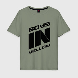 Мужская футболка оверсайз Boys in yellow