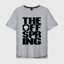 Футболка оверсайз мужская The Offspring, цвет: меланж