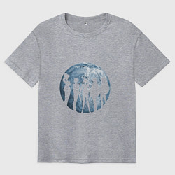 Мужская футболка оверсайз Войны в матросках