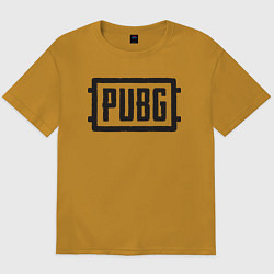Мужская футболка оверсайз PUBG