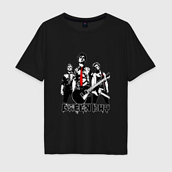 Мужская футболка оверсайз Группа Green Day
