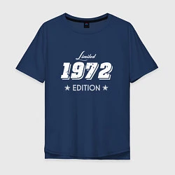 Футболка оверсайз мужская Limited Edition 1972, цвет: тёмно-синий