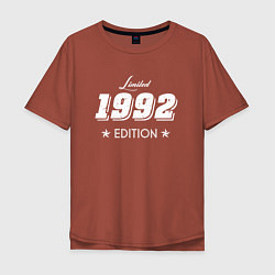 Мужская футболка оверсайз Limited Edition 1992