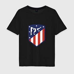 Мужская футболка оверсайз Atletico Madrid