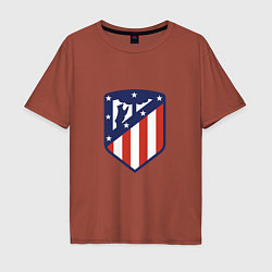 Мужская футболка оверсайз Atletico Madrid
